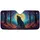 Black Wolf Howling Yellow Full Moon Gnarled Trees Autumn Night - Car Interior Upgrade Car Sunshade - 3