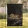 Majestic Bengal Tiger Sleeping on Rugged Rocks - Secluded Jungle Den Decor Gift Garden Flag - 1