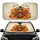 Cheerful Cartoon Turkey Pilgrim Hat Give Thanks - Thanksgiving Road Trip Gift Car Sunshade - 1