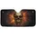 Glowing Molten Skull Fiery Splatter Car Interior Upgrade Car Sunshade - 3
