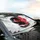 Black Eastern Dragon Crimson Celestial Body Silver Katana - Vehicle Interior Upgrade Car Sunshade - 6