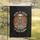 Meditating Skeleton Rustic Frame Hang in There It Gets Worse - Humorous Home Decor Gift Garden Flag - 5