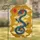 Imperial Chinese Dragon Red Sun Gold Clouds Yellow Background Home Decor Gift Garden Flag - 1