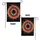Dynamic Psychedelic Tie-Dye Spiral Burst Paint Splatter - Boho Lifestyle Decor Gift Garden Flag - 4