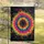 Dynamic Psychedelic Tie-Dye Spiral Burst Paint Splatter - Boho Lifestyle Decor Gift Garden Flag - 5