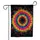 Dynamic Psychedelic Tie-Dye Spiral Burst Paint Splatter - Boho Lifestyle Decor Gift Garden Flag - 3
