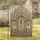 Historic Mughal Indian Palace Arches Lanterns Frieze Floral Vines Cream Stone - Home Decor Gift Garden Flag - 1