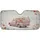 Vintage Pink Pickup Truck Rose Bouquet Happy Mother's Day Travel Essentials Car Sunshade - 3