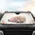 Vintage Pink Pickup Truck Rose Bouquet Happy Mother's Day Travel Essentials Car Sunshade - 4