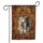Greyhounds Embrace Silver Gold Collars Tapestry - Home Decor Gift for Dog Lovers Garden Flag - 3