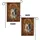 Greyhounds Embrace Silver Gold Collars Tapestry - Home Decor Gift for Dog Lovers Garden Flag - 4