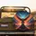 Fierce Eagle Blazing Fire Wings Mountain Jagged Rock Twilight Sky - Adventure Seeker Gift Spare Tire Cover - 2