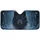 Black Wolf Electric Blue Eyes Winter Forest - Car Interior Upgrade Wolf Lover Gift Car Sunshade - 3