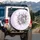 Purple Lavender Flowers Botanical Foliage - Garden Lover Home Decor Gift Spare Tire Cover - 3