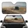 Jeep Style SUV Rugged Dirt Track Arid Hills Mountains Golden Hour Dust - Road Trip Gift Car Sunshade - 1