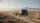 Jeep Style SUV Rugged Dirt Track Arid Hills Mountains Golden Hour Dust - Road Trip Gift Car Sunshade - 7