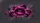 Glossy Magenta Purple Lips with Smoke - Car Interior Upgrade Car Sunshade - 7