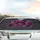 Glossy Magenta Purple Lips with Smoke - Car Interior Upgrade Car Sunshade - 5