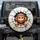 Cheerful Monkey Bursting From Broken Wall Cracks – Outdoor Adventure Lifestyle Gift Spare Tire Cover - 1