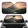 Mountain Range Pine Forest River Valley Sunset - Car Interior Upgrade Car Sunshade - 1