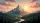 Mountain Range Pine Forest River Valley Sunset - Car Interior Upgrade Car Sunshade - 7