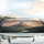 Mountain Range Pine Forest River Valley Sunset - Car Interior Upgrade Car Sunshade - 5