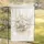 Pristine White Peony Rose Gold Leaf Geometric Floral Home Decor Gift Garden Flag - 5
