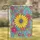 Daisy Floral Psychedelic Boho Home Decor Gift Garden Flag - 1