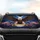 Bald Eagle American Flag 1776-2026 - USA 250th Anniversary Road Trip Gift for Veterans Car Sunshade - 4