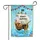 Cartoon Pirate Ship Happy Birthday - Celebration Gift Garden Flag - 3