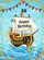 Cartoon Pirate Ship Happy Birthday - Celebration Gift Garden Flag - 6