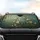 Heron Cream Blossoms Flowering Branches Red Fruit Leaves - Car Interior Upgrade Car Sunshade - 4