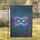Luminous Infinity Heart Ribbons Magenta Green Blue - Home Decor Gift Garden Flag - 1