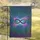 Luminous Infinity Heart Ribbons Magenta Green Blue - Home Decor Gift Garden Flag - 5