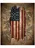 Weathered American Flag Antique Stars Stripes - Independence Day Gift for Veterans Garden Flag - 6