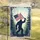 Bigfoot American Flag Pine Forest - Independence Day Patriotic Home Display Garden Flag - 5