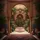 Ornate Moroccan Archway Riad Courtyard Lush Plants - Exotic Home Decor Gift Spare Tire Cover - 6