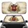 Highland Cow Cowboy Hat American Flag 250 Years of Freedom Road Trip Accessory Car Sunshade - 1