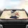Bald Eagle American Flag Holy Bible Faith and Freedom Car Interior Upgrade for Proud Americans Car Sunshade - 4