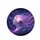 Woman White Pink Orb Pink Purple Hair Ribbons Indigo Cosmic Stars - Home Decor Gift Spare Tire Cover - 4