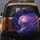 Woman White Pink Orb Pink Purple Hair Ribbons Indigo Cosmic Stars - Home Decor Gift Spare Tire Cover - 5
