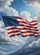 Dynamic American Flag Sky Clouds - Patriotic Independence Day Home Decor for Veterans Garden Flag - 6