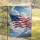 Dynamic American Flag Sky Clouds - Patriotic Independence Day Home Decor for Veterans Garden Flag - 5
