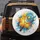 Tennis Racket Ball Power Play - Outdoor Lifestyle Gift for Tennis Player Spare Tire Cover - 5