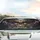 Bald Eagle American Flag Cross 1776-2026 - USA 250th Anniversary Road Trip Gift Car Sunshade - 5