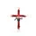 Red Cross Jesus Script - Christian Faith Statement Spare Tire Cover - 4