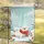 Baby Seal Red Scarf Snowy Landscape - Winter Holiday Gift for Seal Lover Garden Flag - 5