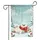 Baby Seal Red Scarf Snowy Landscape - Winter Holiday Gift for Seal Lover Garden Flag - 3
