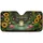 Green Frog Welcome To Our Pad Lotus Pond Sunflowers - Road Trip Gift Car Sunshade - 3