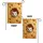 White Mouse Peeking from Swiss Cheese - Home Decor Gift for Mouse Lovers Garden Flag - 4